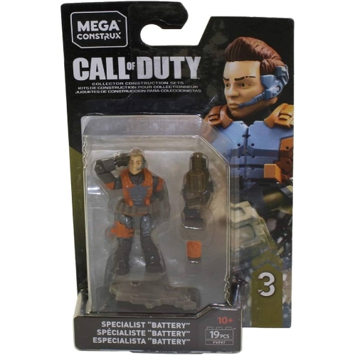 Mega Construx – Call of Duty Specialist – batterie 19pcs