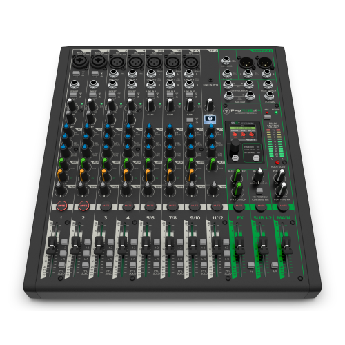 Mackie ProFX12v3+ 12-Channel Professional Effects Mixer with Bluetooth