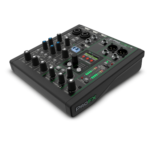 Mackie ProFX6v3+ 6-Channel Professional Effects Mixer with Bluetooth