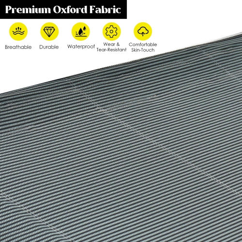 Goplus Wide Foldable Camping Cot Heavy-Duty Steel Indoor & Outdoor Sleeping Cot