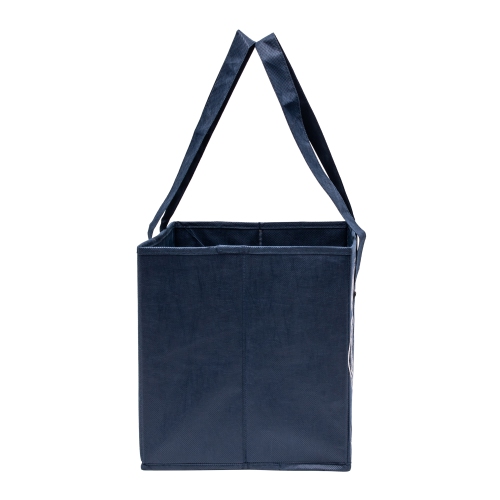 Planet E Reusable Premium Quality Grocery Shopping Box Bags - Heavy Duty Tote Set with Reinforced Bottom