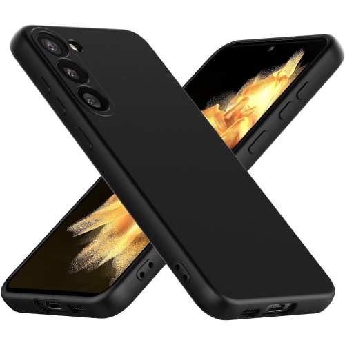 CSMART  [Cs] Ultra Thin Soft Tpu Bumper Case Back Cover for Samsung Galaxy S25 / S24 In Black