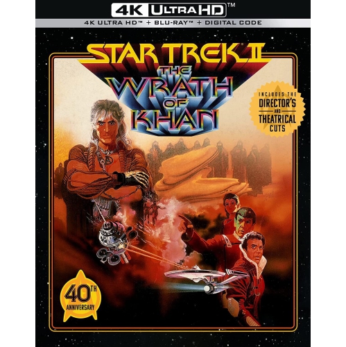 PARAMOUNT  Star Trek Ii: The Wrath Of Khan [Ultra HD] Great picture, great movie