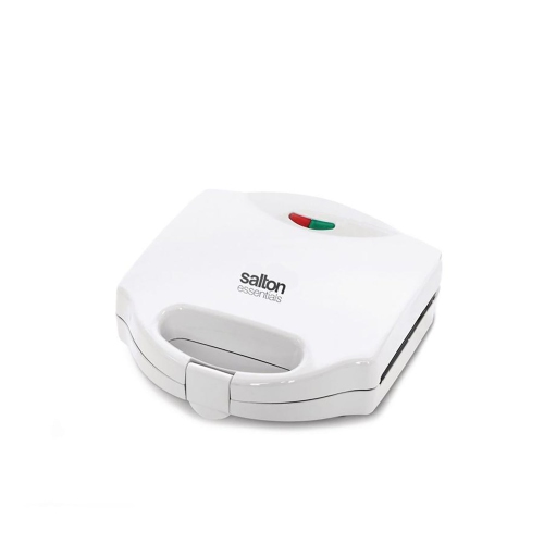 Salton Essentials - Sandwich Grill with Non-Stick Surface, White