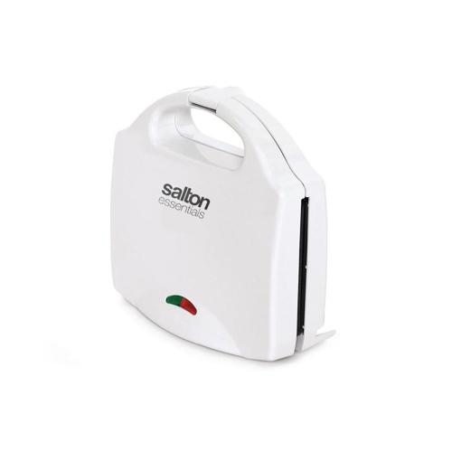 Salton Essentials - Sandwich Grill with Non-Stick Surface, White