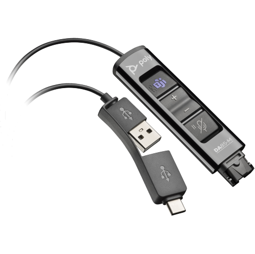 HP Poly DA85-M USB to QD Adapter