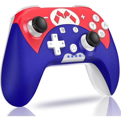 Wireless Switch Pro Controller for Nintendo Switch/Switch Lite/Switch OLED with 3 Levels Turbo Function, 4 Levels Adjustable Vibration, Six-Axis