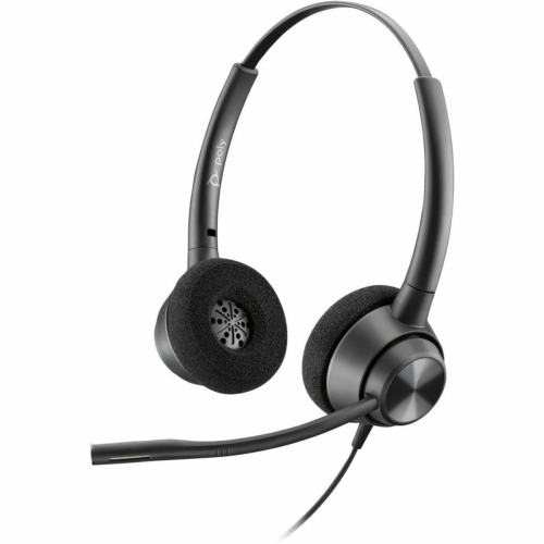 Casque d'écoute à suppression du bruit poly EncorePro 320 de HP - Noir