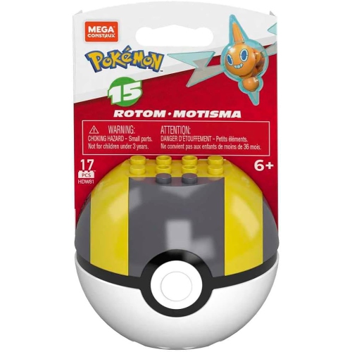 Mega Construx Pokemon Rotom 17pcs