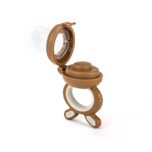 Moss and Fawn Silicone Forage Feeder - foliage