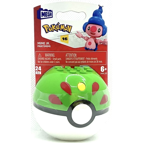 MATTEL CANADA INC.  Mega Pokemon Mime Jr. 24PCs In Multicolor