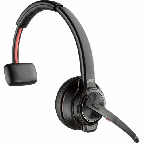 HP Poly Savi 8210-M On-Ear Noise Cancelling Truly Wireless Bluetooth Headset - Black