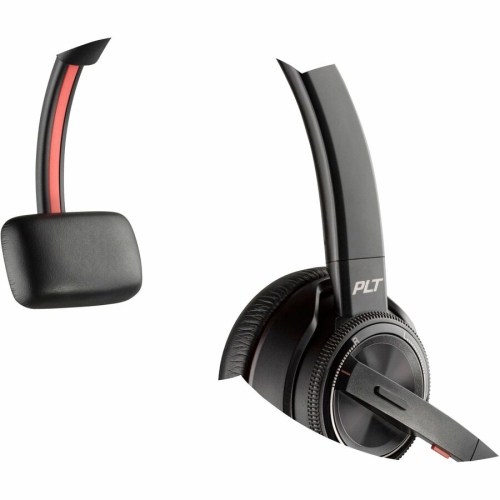 HP Poly Savi 8210-M On-Ear Noise Cancelling Truly Wireless Bluetooth Headset - Black