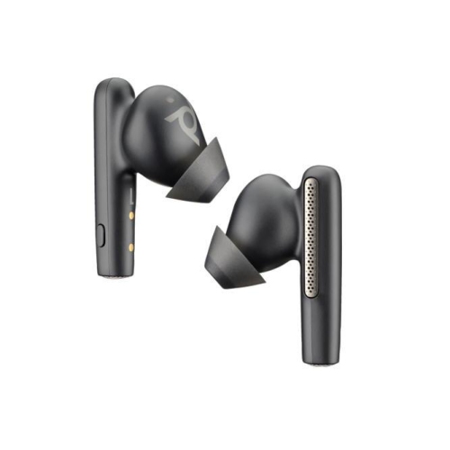 HP Poly Voyager Free 60 UC M In-Ear Noise Cancelling Truly Wireless Bluetooth Headset - Black