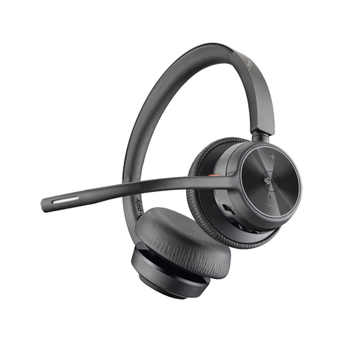 HP Poly Voyager 4320-M On-Ear Noise Cancelling Bluetooth Headset - Black