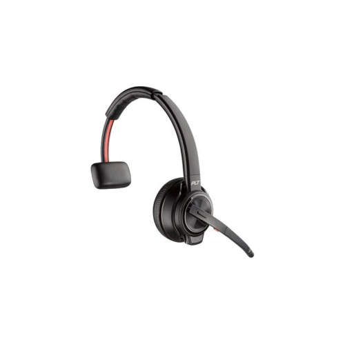 HP Poly Savi 8200 On-Ear Noise Cancelling Truly Wireless Bluetooth Headset - Black