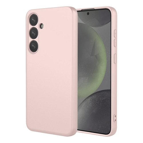 Image 1 de 2.. Étui souple rose mat de PANDACO pour Galaxy S24 de Samsung