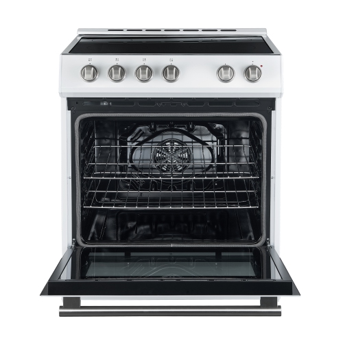 Cuisinière électrique de 30 po Espresso de Forno Leonardo – Blanc