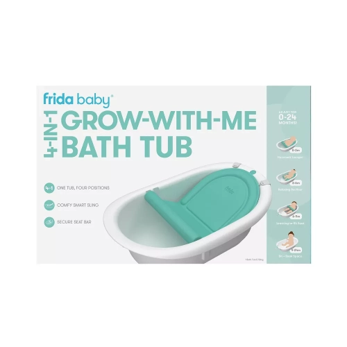 FRIDA BABY  4-In-1 Grow-With-Me Bath Tub Great bathtub to have for baby