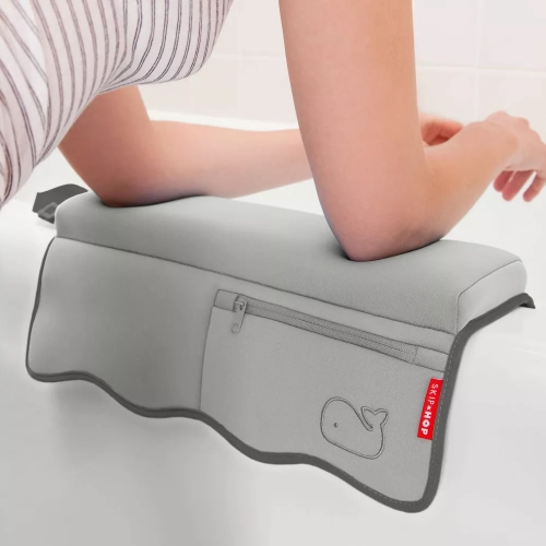 Skip Hop Moby Baby Bath Set with Four Bathtime Essentials - Gray - 4pk