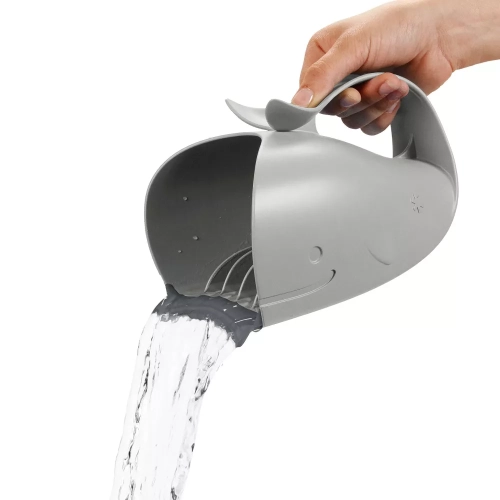 Skip Hop Moby Baby Bath Set with Four Bathtime Essentials - Gray - 4pk