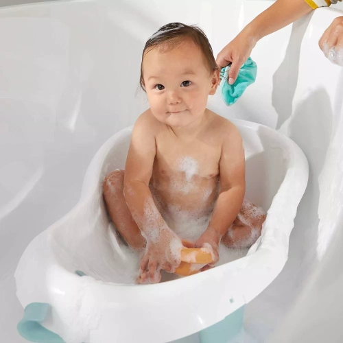 Fisher-Price 4-in-1 Sling 'n Seat Tub - White/Blue