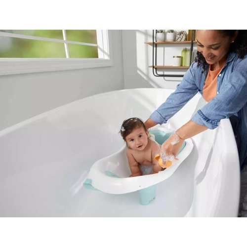 Fisher-Price 4-in-1 Sling 'n Seat Tub - White/Blue