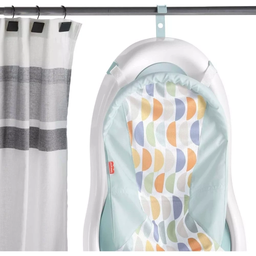 Fisher-Price 4-in-1 Sling 'n Seat Tub - White/Blue