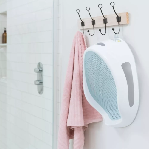 Angelcare Baby Bath Support - White/Aqua