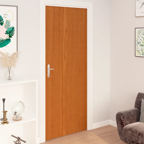 vidaXL Self-adhesive Door Films 4 pcs Light Oak 210x90 cm PVC