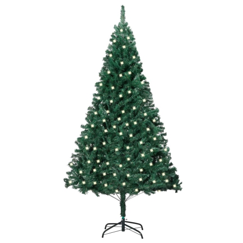 VIDAXL  Artificial Pre-Lit Christmas Tree With Thick Branches Green 240 Cm