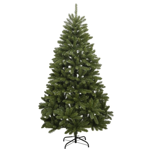 vidaXL Artificial Hinged Christmas Tree 300 LEDs 240 cm