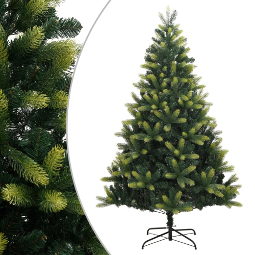 VIDAXL  Artificial Hinged Christmas Tree With Stand 210 Cm