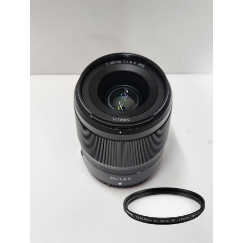 NIKON  Nikkor Z 35MM F/1.8 S Lens 20081 + Uv Ultraviolet Filter Bundle