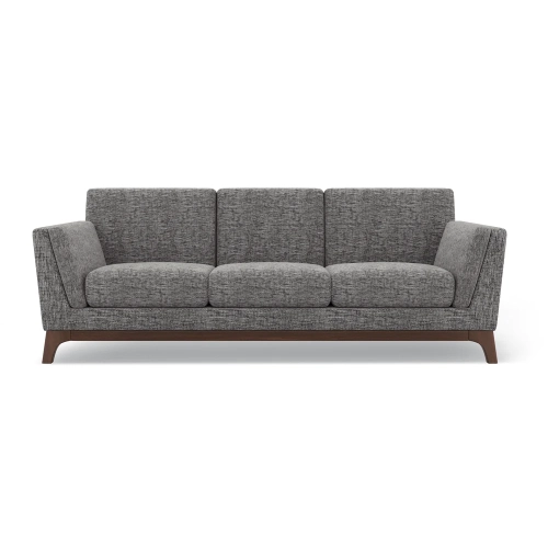 Valencia Sintra Fabric Sofa Three Seats Cloudy Grey
