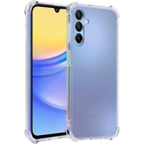 [CSmart] Ultra Thin Soft TPU Bumper Case Back Cover for Samsung Galaxy A15, Clear
