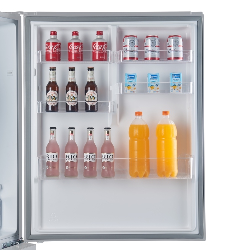 Forno Milano Espresso 31-inch Bottom Freezer Right Swing Door Refrigerator in Stainless Steel, 17.2 cu. ft.