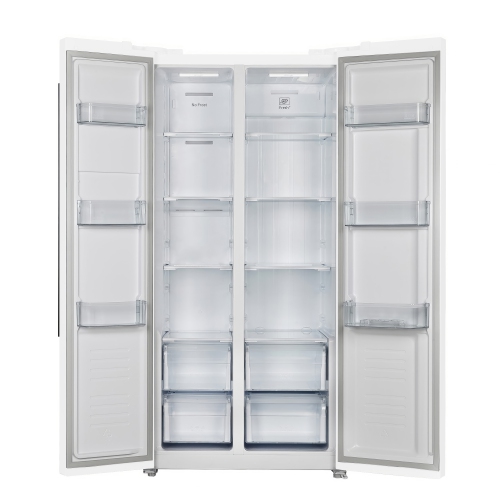 Forno Salerno Espresso 33-inch Side-by-Side 15.6 Cu.Ft. White Refrigerator