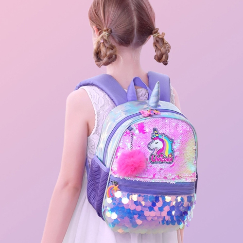 Sunveno Unicorn Sequin Toddler Backpack