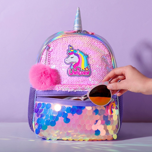 Sunveno Unicorn Sequin Toddler Backpack