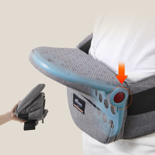 Porte-bébé pliable à siège de hanche Sunveno