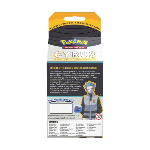 Pokemon TCG: Cyrus Premium Tournament Collection