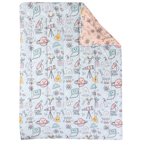 Literie réversible 4 pièces de Nemcor - Lit une place - Science