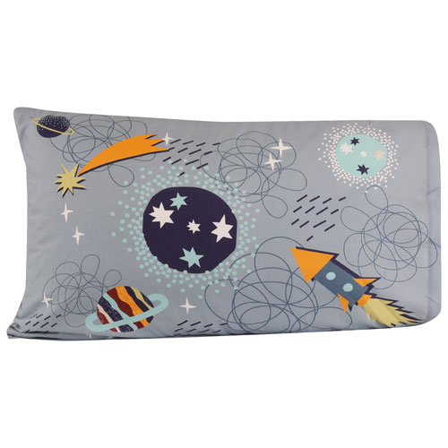 Nemcor 4-Piece Reversible Bed Set - Twin - Space