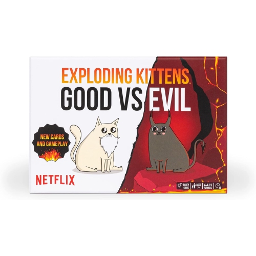 Jeu de cartes Exploding Kittens Good vs Evil