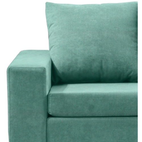 Infinite Imports – canapé modulaire droit 302 places - fabriqué au Canada avec 2 coussins décoratifs gratuits et EXPÉDITION GRATUITE