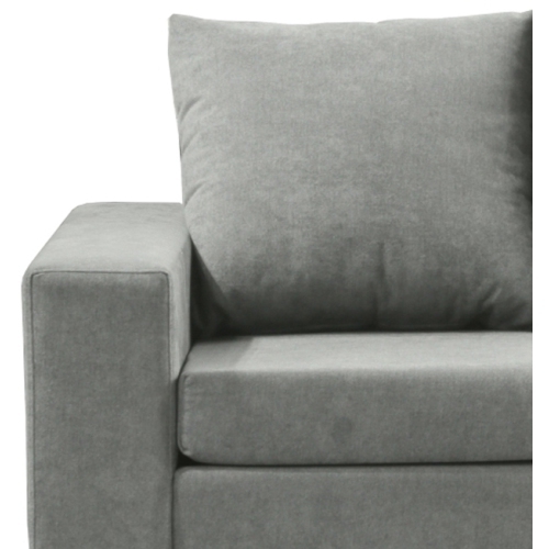 Infinite Imports – canapé modulaire gauche 302 places - fabriqué au Canada avec 2 coussins décoratifs gratuits et EXPÉDITION GRATUITE