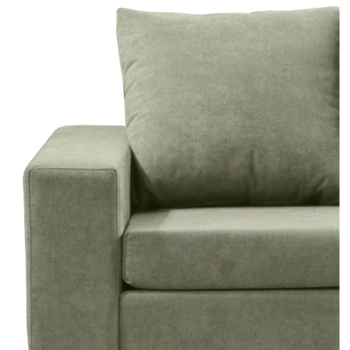 Infinite Imports – canapé modulaire gauche 302 places - fabriqué au Canada avec 2 coussins décoratifs gratuits et EXPÉDITION GRATUITE