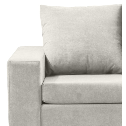 Infinite Imports – canapé modulaire droit 302 places - fabriqué au Canada avec 2 coussins décoratifs gratuits et EXPÉDITION GRATUITE