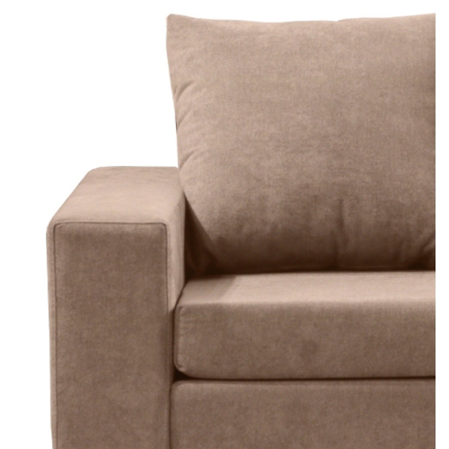 Infinite Imports – 302 Facing Right Sectional Sofa - Made In Canada With 2 Free Throw Pillows & FREE SHIPPING